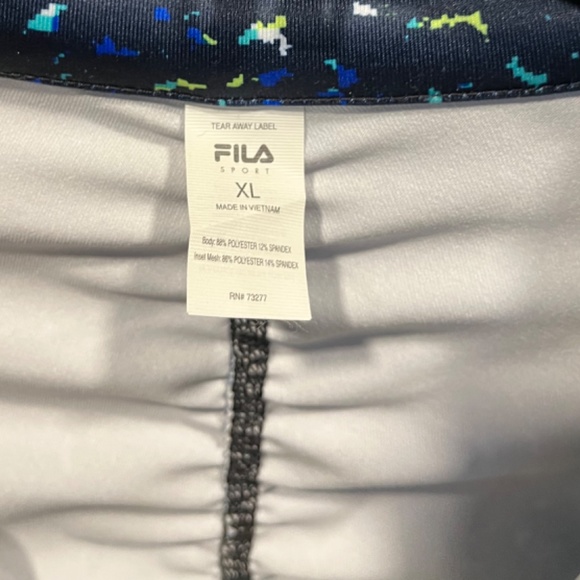 Woman’s FILA Sport Jacket Zipper front side, Size XL - Picture 2 of 14